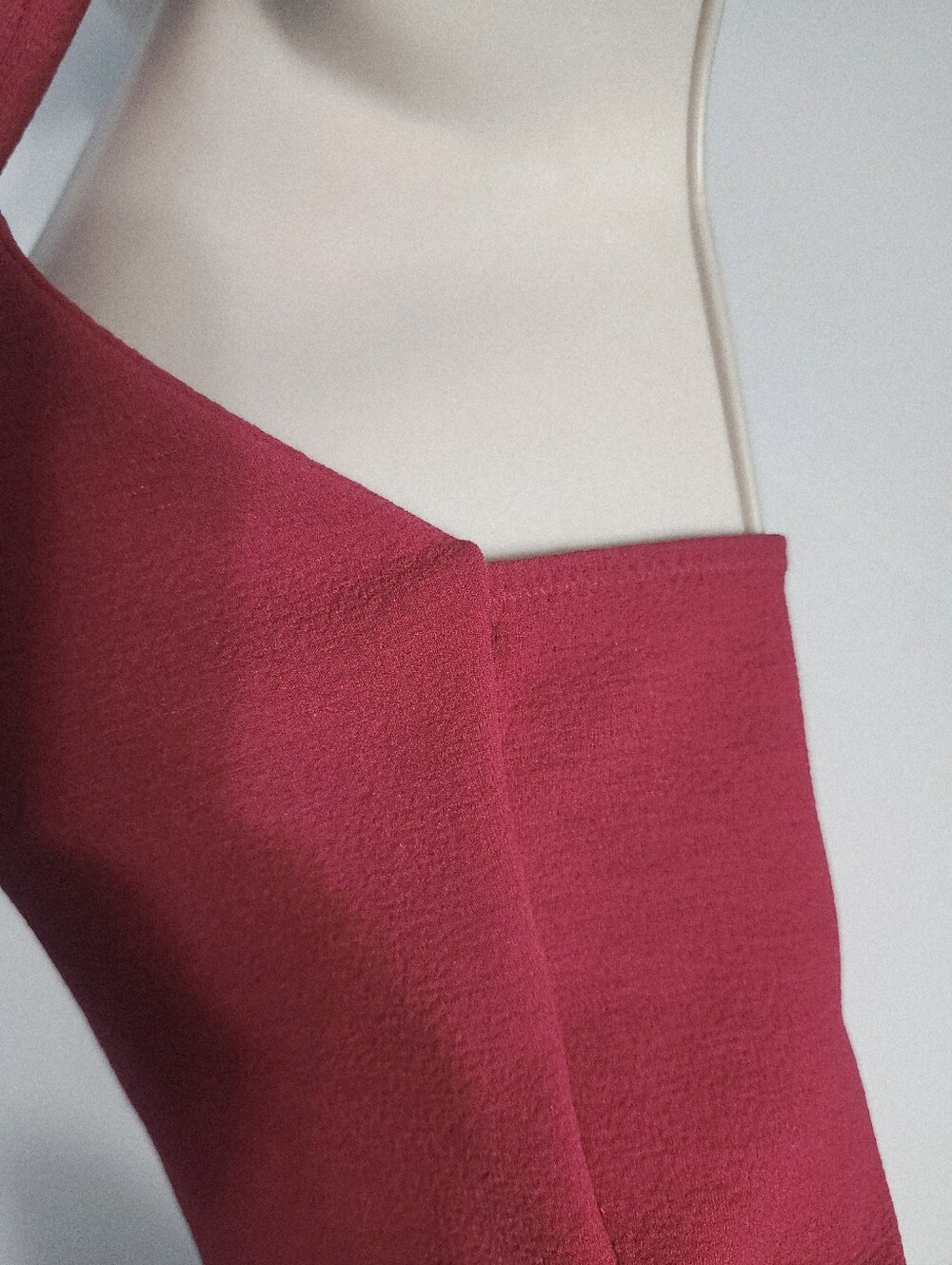 Zara Ruched Sweetheart Crop Top size L - Picture 11 of 15